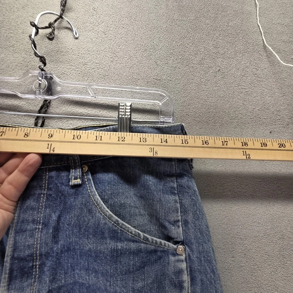 Vintage‎ Levis Engineered Shorts Mens 30 Blue Cut Off Twisted Medium Wash